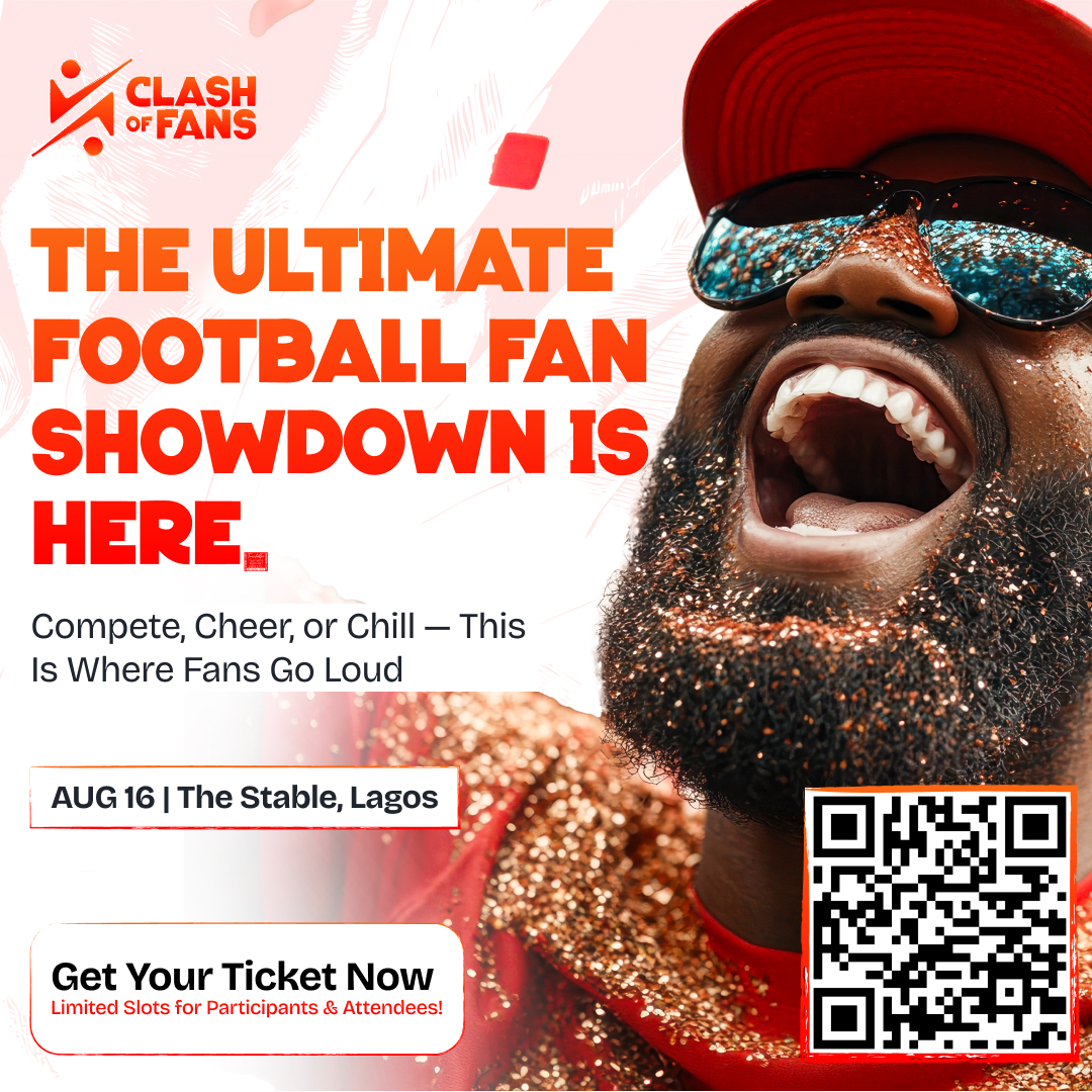 Enthusiastic football fans celebrating